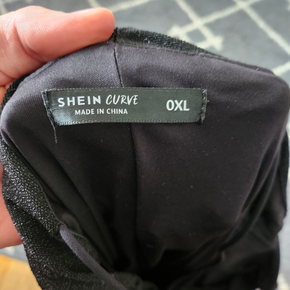 Shein Curve Ruched Glitter Cami dress - Picture 2 of 3